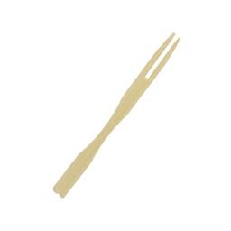 Pincho tenedor bamboo 8.5 cm 50 unidades Goldsky