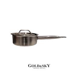 Cacerola 1.3 Lt 17.3x6 cm de Acero inoxidable Goldsky