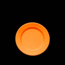 Plato Aqua Clasic llano 24 cm Olmos Naranja.