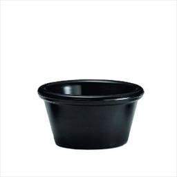 Bowls 6 x 4 cm. porcelana negra