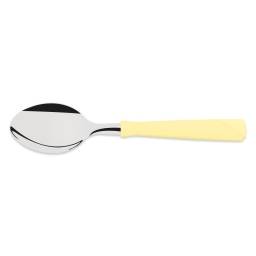 Cuchara de Postre New Kolor Crema x 12 Tramontina.