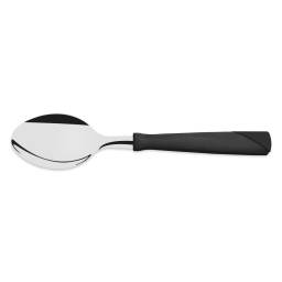 Cuchara de Postre New Kolor Negro x 12 Tramontina.