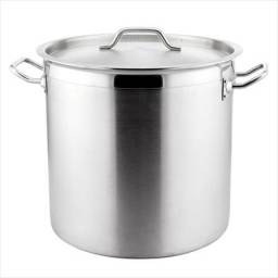 Olla Cacerola con Tapa Sunnex Acero Inoxidable 36 ltrs.