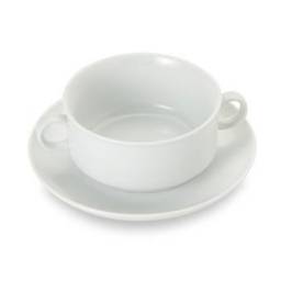 Taza consome c/plato 240 ml Fairway