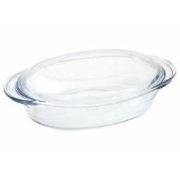 Asadera oval pequea con tapa 1.6 ltrsTerrina Marinex