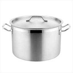Olla Cacerola con Tapa Sunnex Acero Inoxidable 24 ltrs.