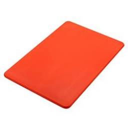 Tabla de picar 51x38x1.25 cm Plstico Rojo Sunnex