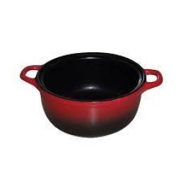 Cazuela Selecta ceramica fuego directo D13/H6cm 0.5ltrs naranja
