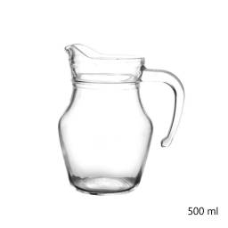 Jarra de vidrio 500 ml.