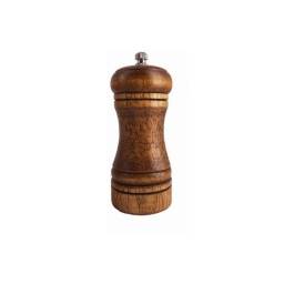 Molinillo clásico de madera  tamaño pequeño 16 cm