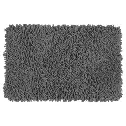Alfombra para Bao rectangular Modelo Montaas Shaggy Gris.