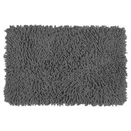 Alfombra para Bao rectangular Modelo Montaas Shaggy Gris.