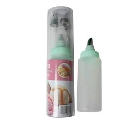 Botella dispensador para cremas 17 cm.