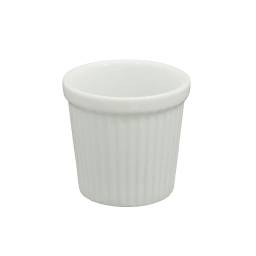 Ramequin cilindrico 125 ml 6,5x6,5 porcelana blanca