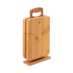 Tabla de picar set x 6 Medidas 30 x 15 x 07 cm Bamboo Selecta.
