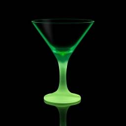 Copa vidrio martini luminosa verde 190cc Pasabahce.