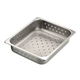 Fuente cuba gastron�mica perforada acero inox sunnex 53 x 32.5 x 6.5 cm.