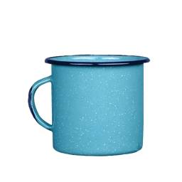 Taza jarro mug esmaltado Turquesa 360 ml Cinsa