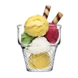 Vaso Helado 245 ml Vidrio Minicornet Pasabahce