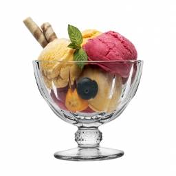 Copa de helado Diamond Pasabahce vidrio 280 cc set x 2 unid