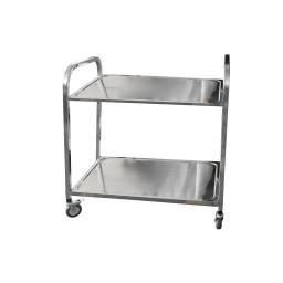 Carro Servicio 2 niveles Inox Goldsky