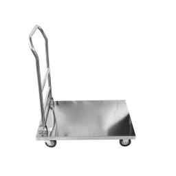 Carro Plataforma Carga Acero inox Goldsky