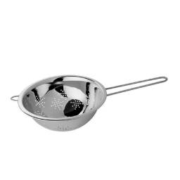Colador Acero Inoxidable 21 cm con Mango