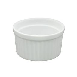 Ramequn D9 cm Cermica Blanca.