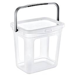 Tupper Recipiente Plstico Tapa Transparente 6 ltrs