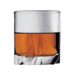 Vaso Vidrio Whisky 368 ml Luna Pasabahce Set x 6 Piezas