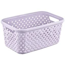 Cesto Canasto Plstico Rattan 35 Litros Surtidos