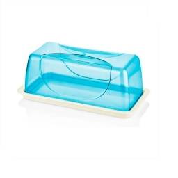 Cubre Torta Plastico Rectangular 34Cm C/Bandeja. Colores Surtidos