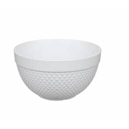 Bowl Cer�mica 22x13 cm 2.8 lt BlancoTexturado Selecta