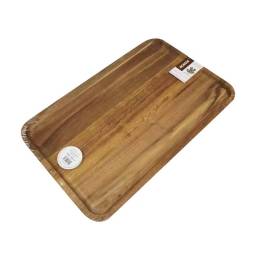 Bandeja Rectangular 35 X 22 Cm Acacia