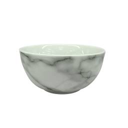 Bowl Redondo 14Cm De Porcelana Marmol Selecta