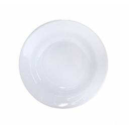 Plato Sitio 30 cm Cer�mica Blanca BG