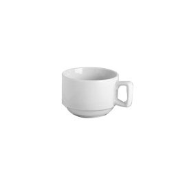 Taza de T 220 ml Cermica Blanca BG