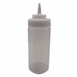 Pomo Recipiente P/Salsa de Plástico 500 ml