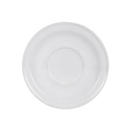 Plato Platillo Caf 12 cm Cermica blanca BG