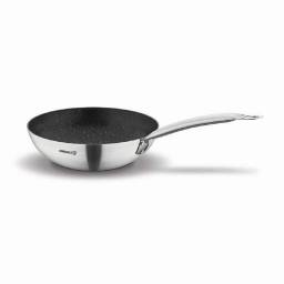 Sarten Wok 28x8 cm aluminio teflonado Gastro Korkmaz