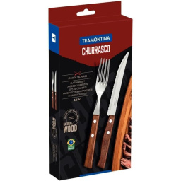 Cubiertos para asado 12 piezas Churrasco Tramontina