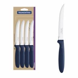 Cuchillo de asado azul set x12 Ipanema Tramontina