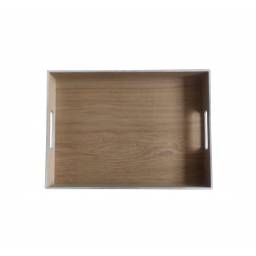 Bandeja rectangular de Madera 35x9 cm Selecta