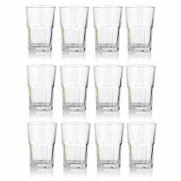 Vaso Vidrio 377 ml Boston Crisa Set x12