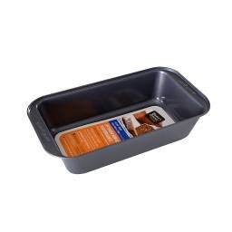 Molde budinera gris 28 cm Antiadherente