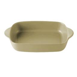 Fuente de cermica 23x12.5x4.5 cm Beige Mate Selecta