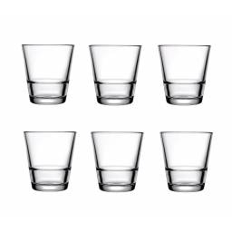 Vaso de vidrio 295 ml Grande-Sunray Pasabahce Set x6