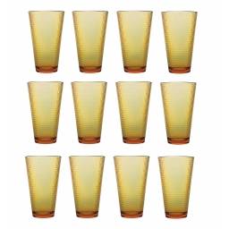 Vaso 340 ml Vidrio Ambar Generation Pasabahce Set x12