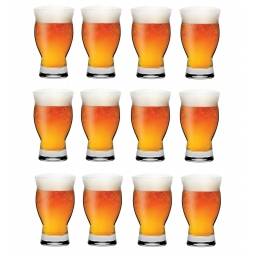 Vaso Cerveza 148 ml Vidrio Revival Pasabahce Set x12