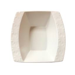 Bowl cuadrado con borde 11x11,5x4.5 cm Cermica Goldsky - 150 ML